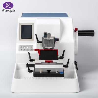 China Pathology Machine Semi-automatic Microtome Good Price Microtome 60mm*50mm for sale