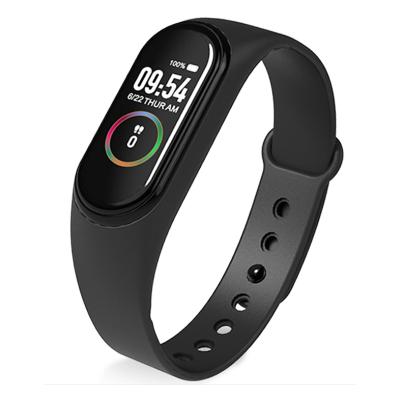 China Touch Screen Azufit m4 Smart Wristband Men Women For IOS Android Phone Heart Rate Tracker Blood Pressure Waterproof Smartwatch for sale