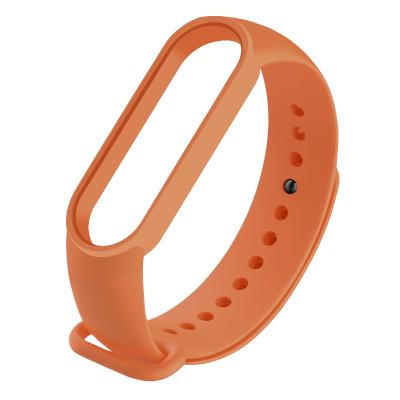 China Watchbands Silicone Watch Band Straps Colorful MI 5 Replacement Band For m5 Band Smart Watch for sale