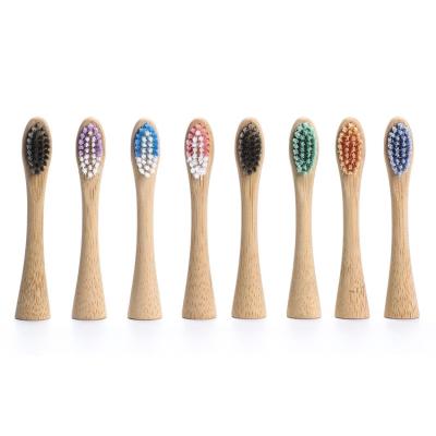 China 2022 hot sale disposable bamboo eco-friendly machine electric bamboo toothbrush head electric toothbrush heads for sale