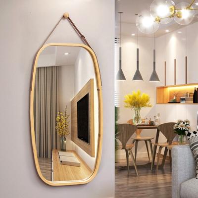 China Durable real restaurant minimalist vanity mirrors drop glass custom modern mirrors for sale