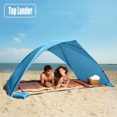 China Extended Type Portable Ultralight Beach Tent For Outdoor 3-Season Camping, Hiking, And Biking Shelter for sale