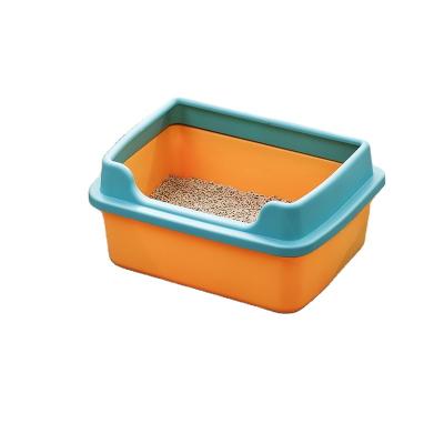 China Polypropylene Wholesale Customized Stabilized Pet Feeds Environmental Friendly Plastics Easy Clean Filtration Cat Litter Box High Barrier for sale