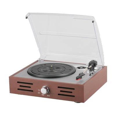 China Real Best Quality Turntable Player Phonograph Record Player Wooden Vinyl Turntable for sale