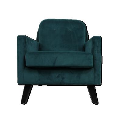 China Soft and Comfortable Cheap Modern Simple Living Room Sofa Armchairs MINK Fabric Accent Chair Luxury Modern Sofa for sale