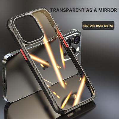 China Factory Direct Sales Transparent Shockproof TPU PC Motherboard Soft Frame For I Phone Case Luxury For iphone 13 mini pro Max Phone Case for sale