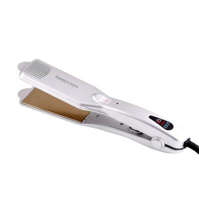 China New Steam Commercial Permanent Hair Straightener Flat Iron Hair Straightener for sale