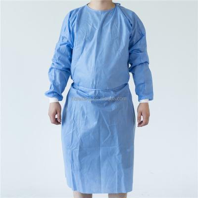 China BATA DE AISLAMIENTO disposable desechable, sterile surgical bata of level 2, ASTM, Para hospital for sale