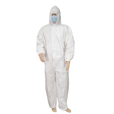 China Anti-Static Waterproof White Disposable Coverall for sale