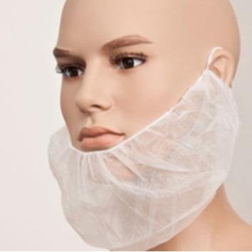 China Disposable Nonwoven PP Non Woven Beard Blanket For Food Service, Cleaning Room, Health And Safety Area for sale