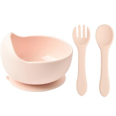 China Modern Popular Design Bpa Free Tableware Bib Dish Kids Bombs Silicone Sucker Bowl Baby Bowls for sale