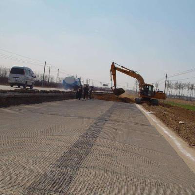 China High Strength Basic Backfills And Soil Slope Walls Reinforcement Polyester Geogrid High Strength Manufacturer for sale