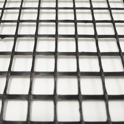 China Contemporary Hot Sale Road Reinforcement Fiberglass Coated Geogrid For Road Asphalt for sale