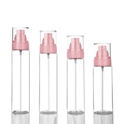 China BEAUTY PACKAGING 100ml Mini Fine Mist Spray Pump Bottle Small Clear Body Cosmetic Empty Plastic Spray Bottles For Liquid for sale