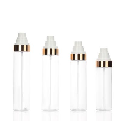 China Wholesale Fine Cosmetic Clear Transparent Empty Mist Mini Small 4oz 100ml 120ml PET Spray Plastic Bottles for sale