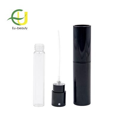 China Degradable Personal Care PLA Pen Refillable Travel Perfume Atomizer Plastic Spray Bottle for sale