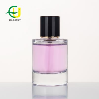 China Custom Logo Personal Care Empty Perfume Glass Spray Bottle 50ml With Magnetic Cap for sale