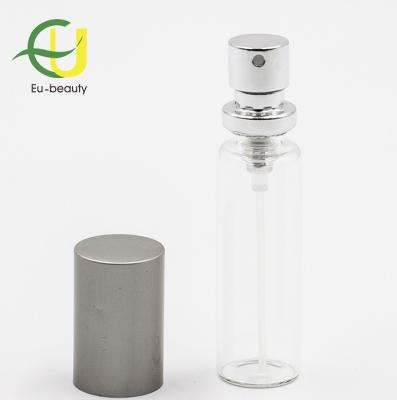 China Skin Care 10ml Perfume Glass Bottle Pressure Squeeze Tester for sale