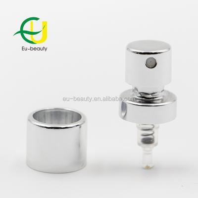 China Non Spill Glossy Silver FEA 15mm Perfume Crimp Spray Pump for sale