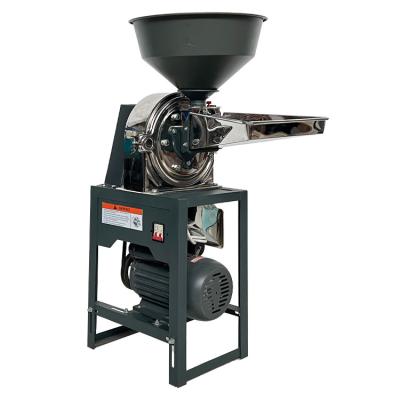 China Durable Backbone Machinery China stainless steel  spice herb mill grinder mushroom rice hull pulverizer machine for sale