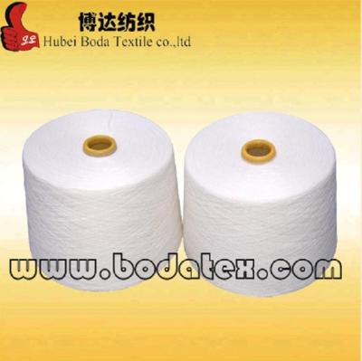 China High Quality 402 Anti-bacteria Raw White For Sewing Thread 40s/2 40s/3 Spun Polyester Yarns for sale