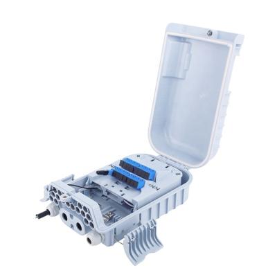 China FTTX FTTH FTTB 16 16f Caixa CTO Box 1x16 Network Fiber Optic Distribution Box Core FTTH Terminal Box for sale