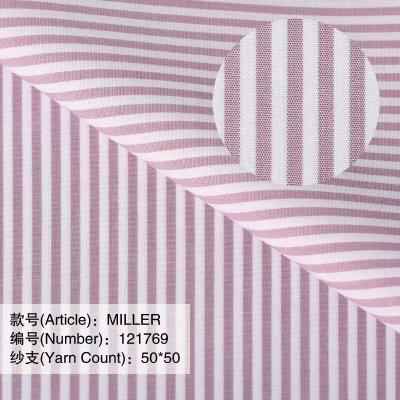 China Breathable Cotton Yarn Dyed Stripe Fabrics for sale