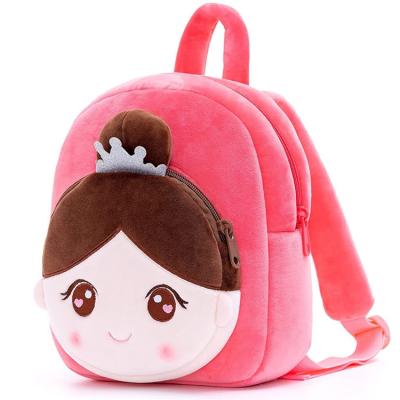 China High Quality Wholesale Custom Cheap Car Seat or Stroller Seat Plush Bag School Bags Cotton Kids Backpack Girls for sale