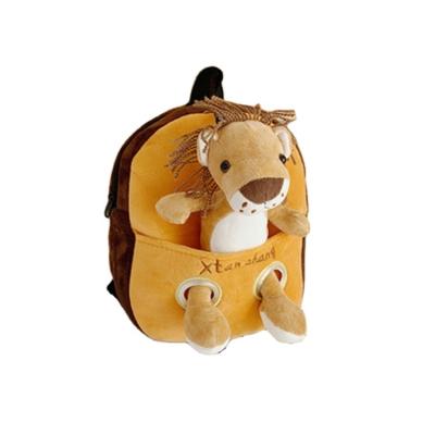 China Other China Supplier Wholesale Bag School Bags Cute Baby Plush Child Backpack Cartoon Children Animal Zoo for sale