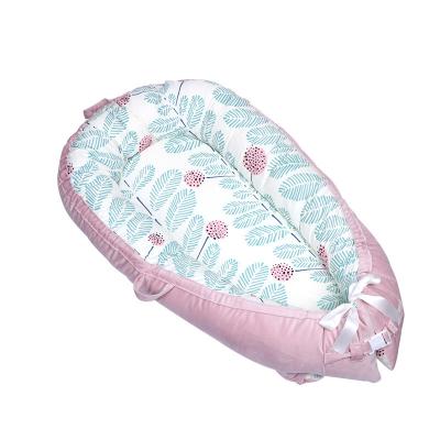 China Newborn Baby Crib Flannel Bionic Fruit Type Baby Hutch Wholesale Anti-static Bed Bionic Bedding Newborn Uterine Type for sale