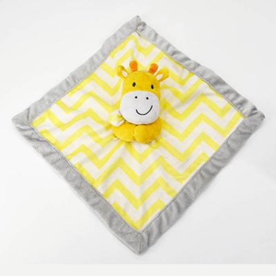 China Sustainable Manufacturer Professional 100% Polyester Woven Plush Customized Blanket for sale