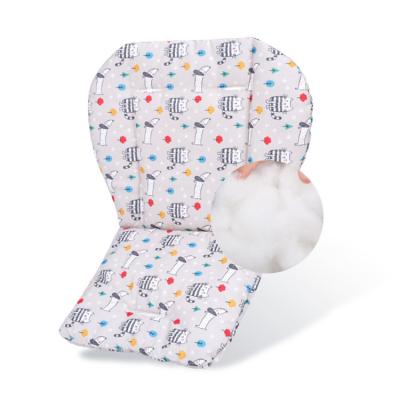 China New Product Anti-static Hot Selling High Chair Stroller Lining PP Cotton Knitted Baby Car Cushion for sale