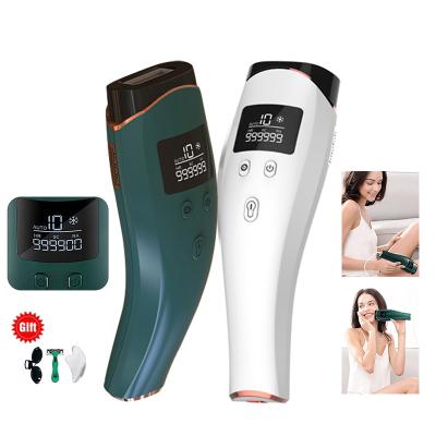 China Portable Hair Removal Device IPL Freezing Point Laser Hair Removal Instrument 999 999 Flashes for sale