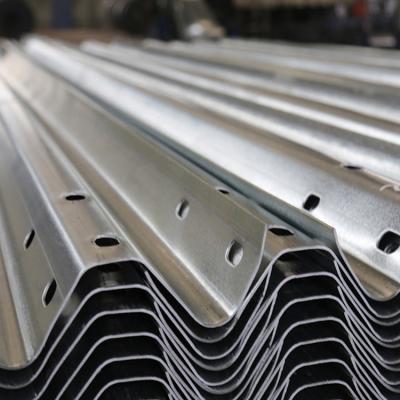 China Roadway Safety Highway Guardrail Contractors Galvanized Steel W Beam Barrier for sale