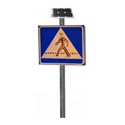 China Hot-selling Aluminum Wholesale Sensor Solar Pedestrian Light For Pedestrian for sale