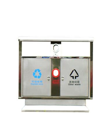 China Various Volume Double Layer Waste Bin 60L 70L Sustainable Waste Bin for sale