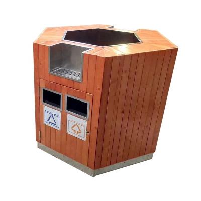 China Viable Outdoor Park Garbage Separation Commercial Trash Bins for sale