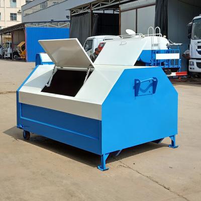 China Sustainable Hydraulic Mini Hook Lift Small Garbage Truck Fall Garbage Truck Sales In Southeast Asia for sale