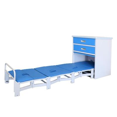 China Adjustable (Height) Hospital Furniture Single Function Manual Inpatient Bed for sale