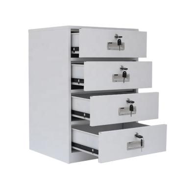 China (Height)Adjustable Steel Office Furniture Cabinet 4 Drawer Steel Filing Cabinet Specifications for sale