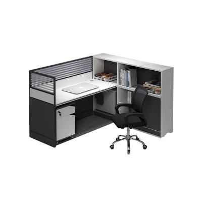 China Adjustable Office Workstation Call Center Cubicle Office Furniture Staff Computer Desk (Height) for sale