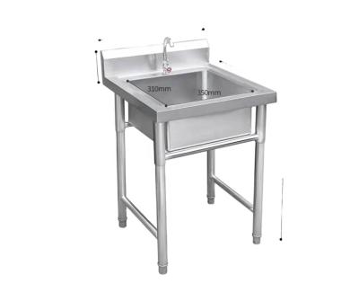 China Wholesale Restaruant Kitchen Stainless Steel Kitchen Sink For Hotel Restaurant School Outdoor Kitchen Sink for sale