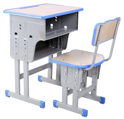 China Simple Modern Kids Classroom Factory Price Student Study Desk And Chair School Furniture for sale