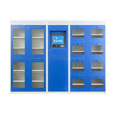 China Office School Hotel Gym Bathroom Powder Coated Steel Storage Bag Lockers For Belongs for sale