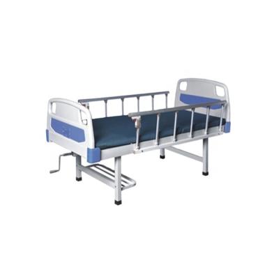 China Modern Chinese Factory Nursing Manual Steel Plate ABS Cold Rolled Medical Flat Hospital Bed for sale