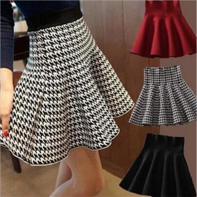 China 2021 new high-waisted skirt solid color skirt black plus size skirt viable female summer A-line Korean autumns/winter for sale