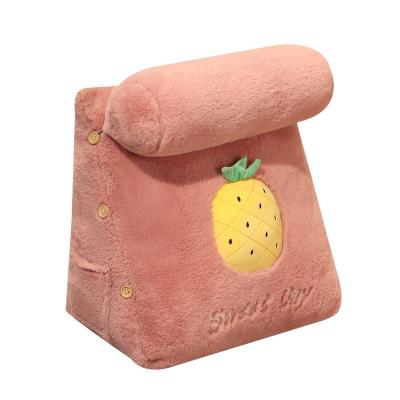 China High Quality Breathable Waist Backrest Cute Plush Bread Pillow With Cover Soft Home Decorative Cushion for sale