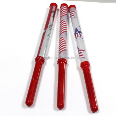 China American Flag Stick LED Flag Light Stick Independence Day Activities Atmosphere RF-6720 for sale