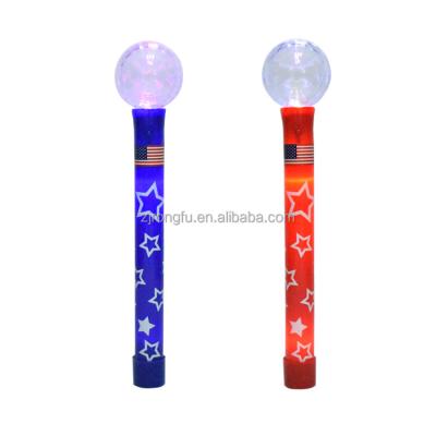 China American national day LED swing light stick air circulation voice control children's toy manufacturers instant supply RF-115 for sale