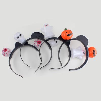 China Manufacturer Supply Bar and Concert Vocal Cheering Props LED Hair Band Halloween Prank Flashing Toy RF-256 for sale